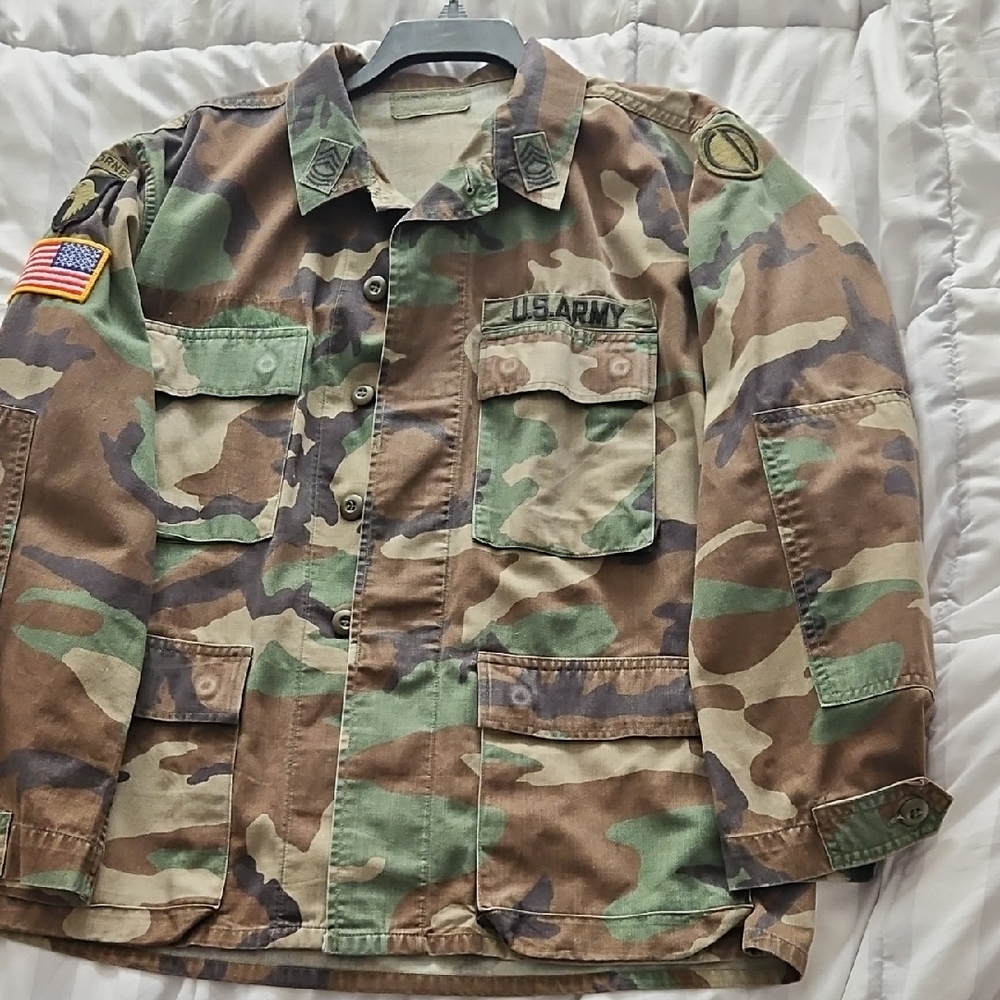Camouflage US Army Jacket